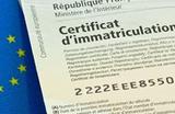 image d'un certificat d'immatriculation